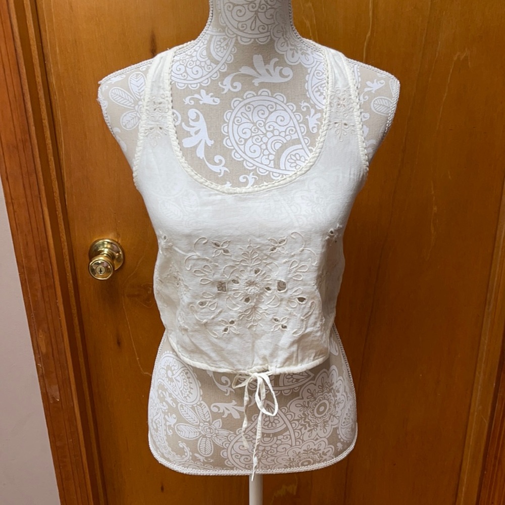 American Eagle cropped racer back top. Size xs